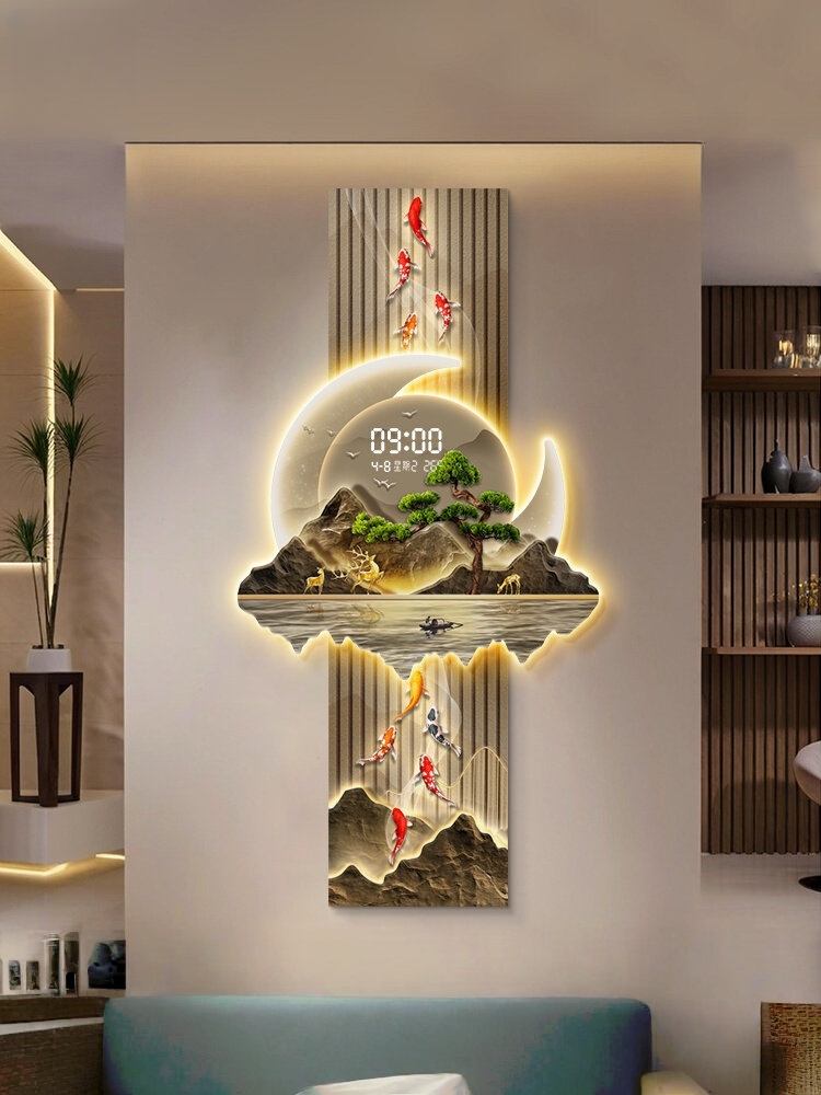 ساعات حائط فاخرة مصممة لغرفة ا - مراجعة Luxury Lifestyle Photography وسعره