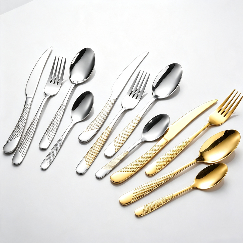 طقم أدوات مائدة من 32 قطعة بنم - مراجعة Gold Plated Cutlery وسعره