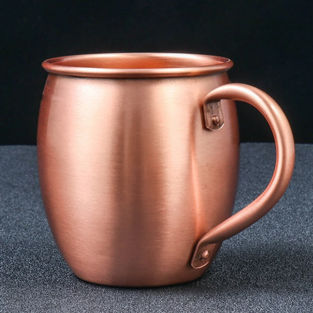 كوب نحاسي نقي 100٪ سعة 530 مل، - مراجعة Copper Cocktail Mug وسعره
