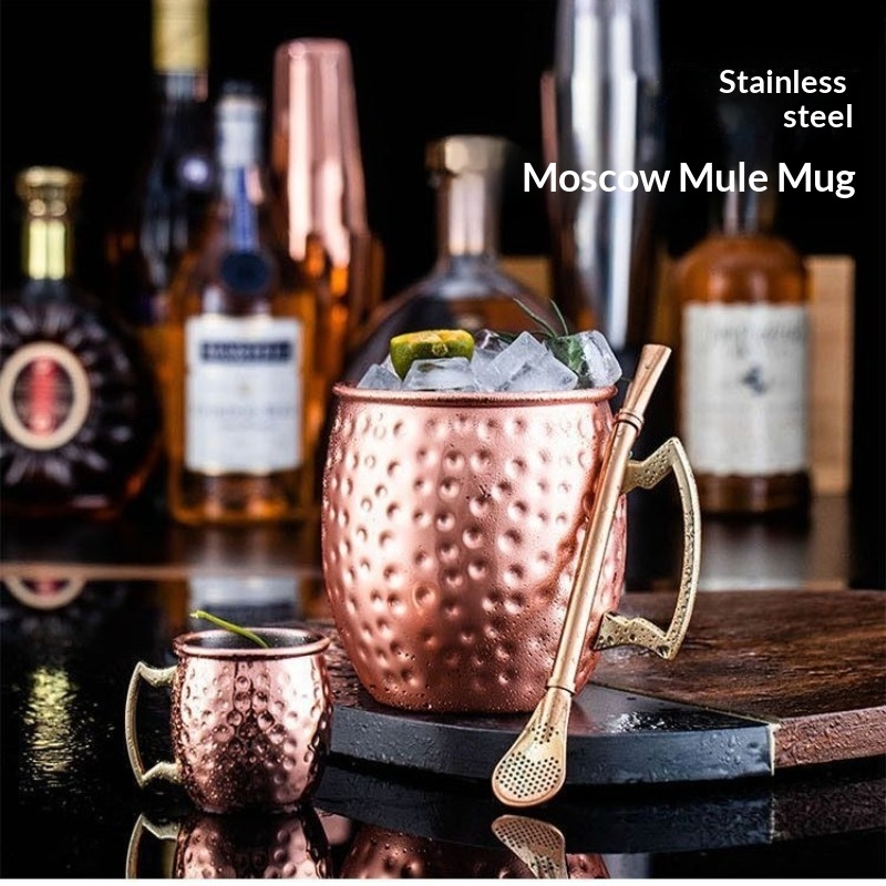 كوب كوكتيل نبيذ سعة 530 مل، أك - مراجعة Copper Cocktail Mug وسعره