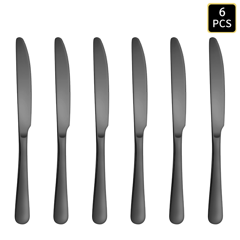 طقم أدوات مائدة من الفولاذ الم - مراجعة Gold Plated Cutlery وسعره