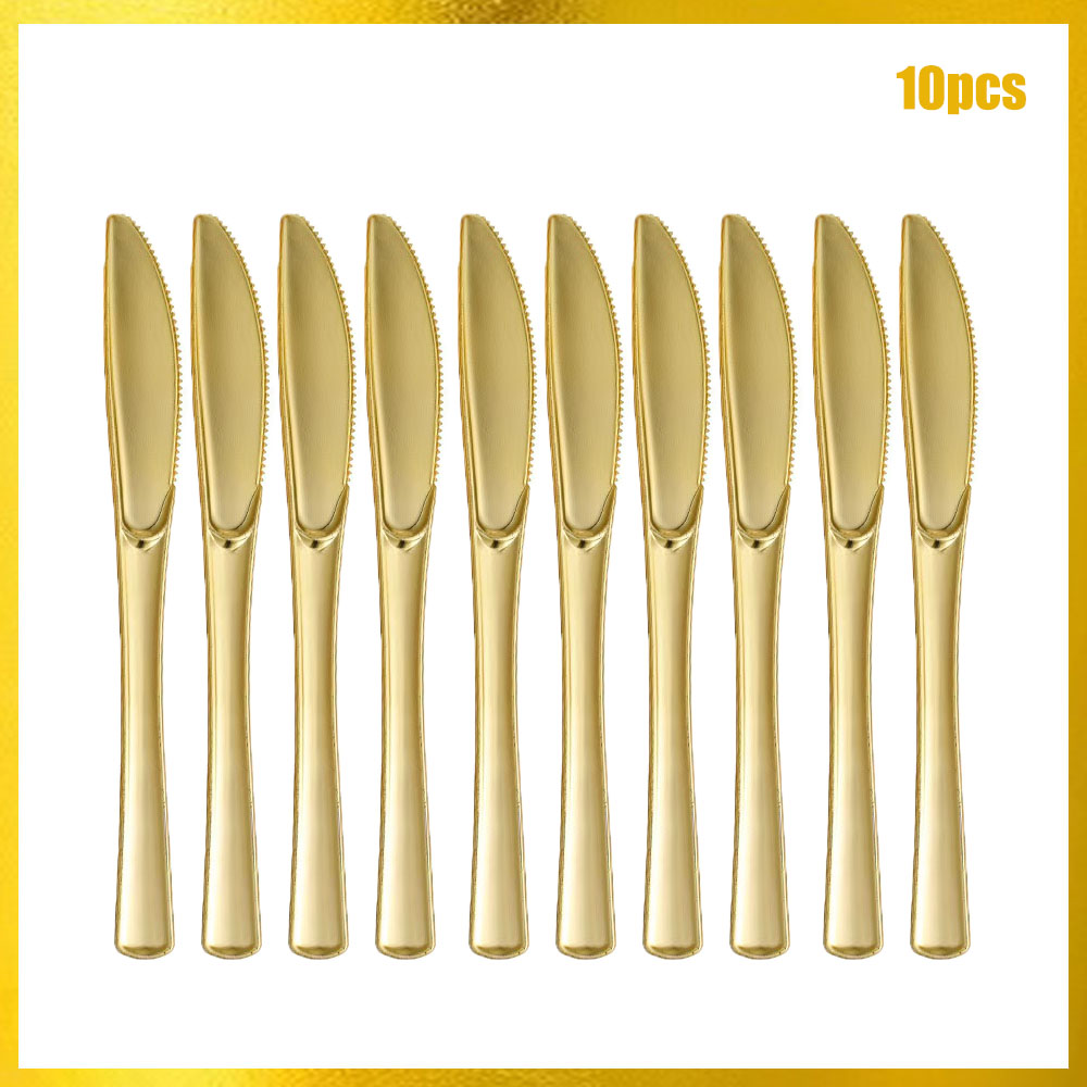 طقم أدوات مائدة ذهبي وردي للاس - مراجعة Gold Plated Cutlery وسعره