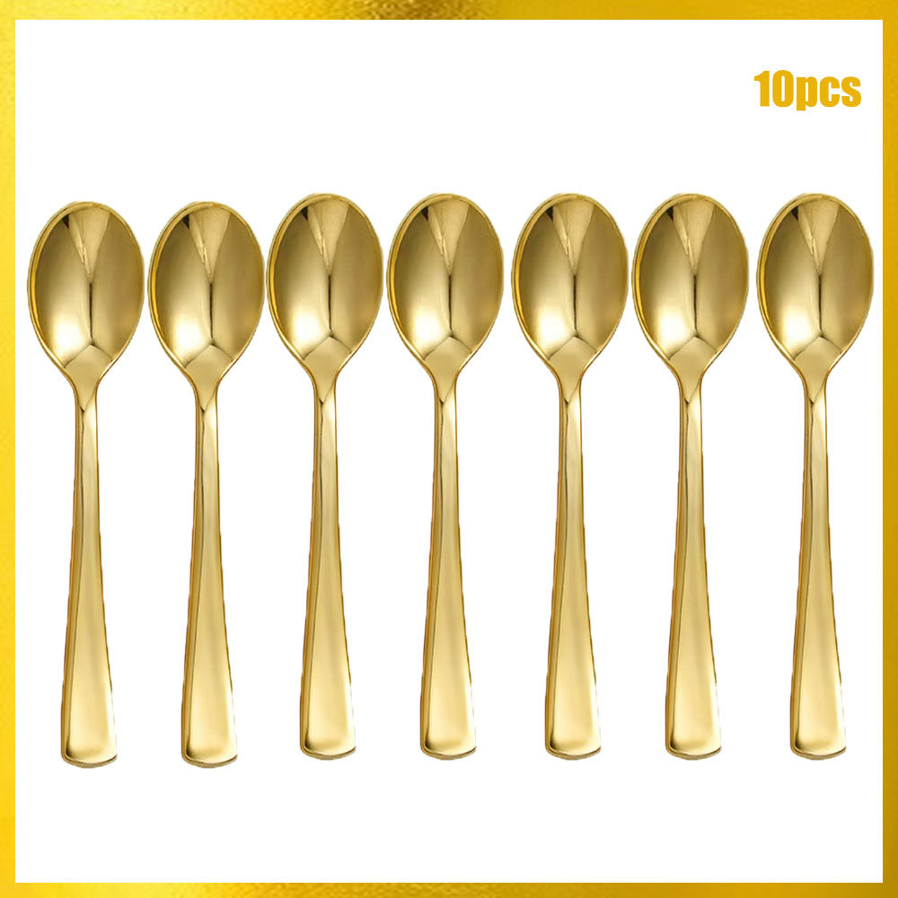 طقم أدوات مائدة ذهبي وردي للاس - مراجعة Gold Plated Cutlery وسعره