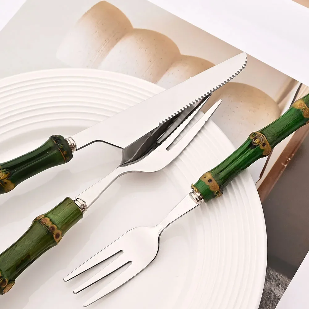 طقم أدوات مائدة من 5 قطع بمقاب - مراجعة Gold Plated Cutlery وسعره